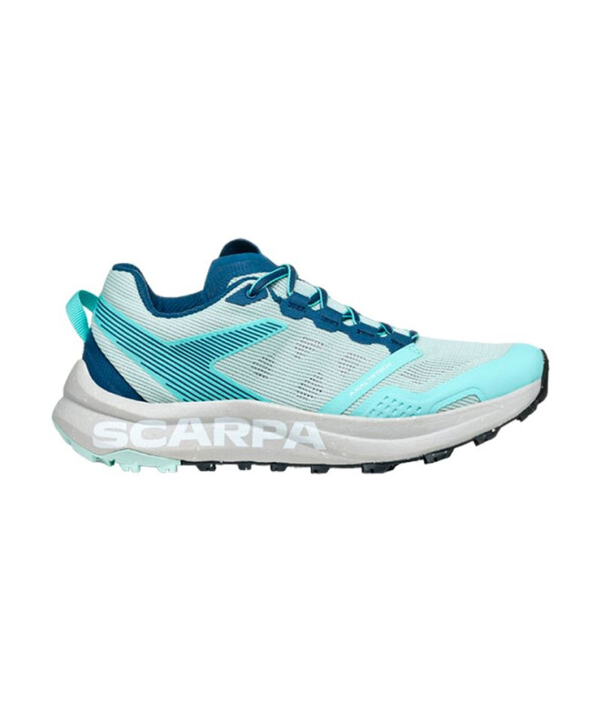 Chaussures de Trail Scarpa Spin Planet Aqua-Nile Blue Femme