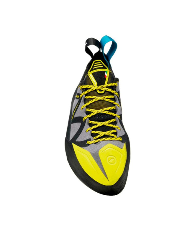 Pies de gato Scarpa Vapor Smoke-Yellow Frx Hombre