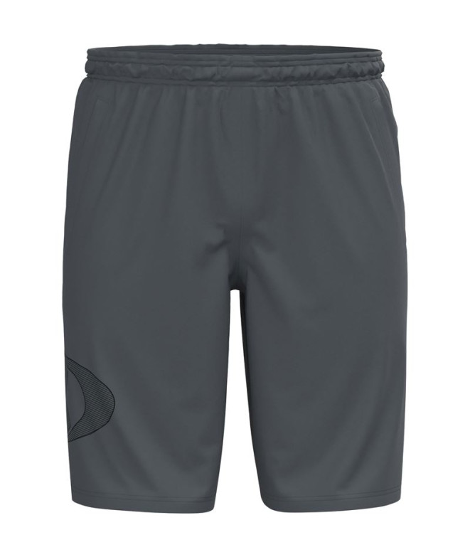 Calça calções Under Armour Tech Lockertag Cinzento