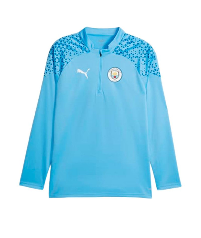 Camiseta de Fútbol Puma Manchester City Training 1/4 Zi Hombre
