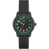 Reloj 3 agujas, caja negra TR90 de 32mm
