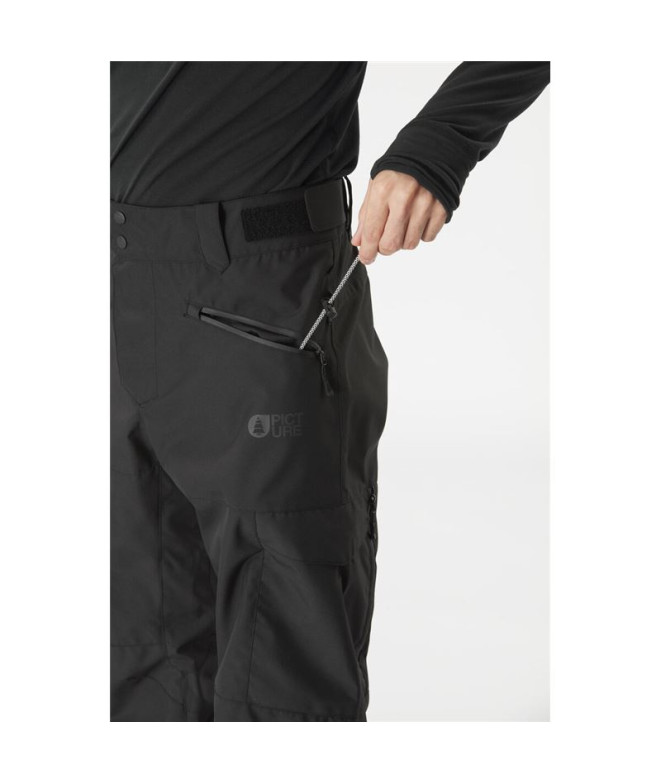 Pantalons de Montagne Plan d'image Homme Noir