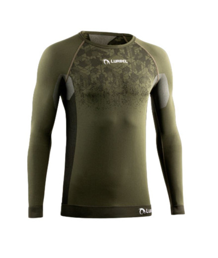 T-shirt de Trail Lurbel Win Manches longues Sottobosco/Noir