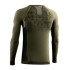 Camiseta de Trail Lurbel Win Manga comprida Sottobosco/Preto