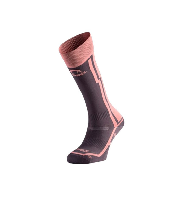 Chaussettes à partir de Montagne Lurbel Ski Pro Six Marengo/Coral