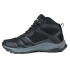 Botas de Montanha Hi-Tec Toubkal Mid Waterproof Preto/Carvão/Cinza Homem