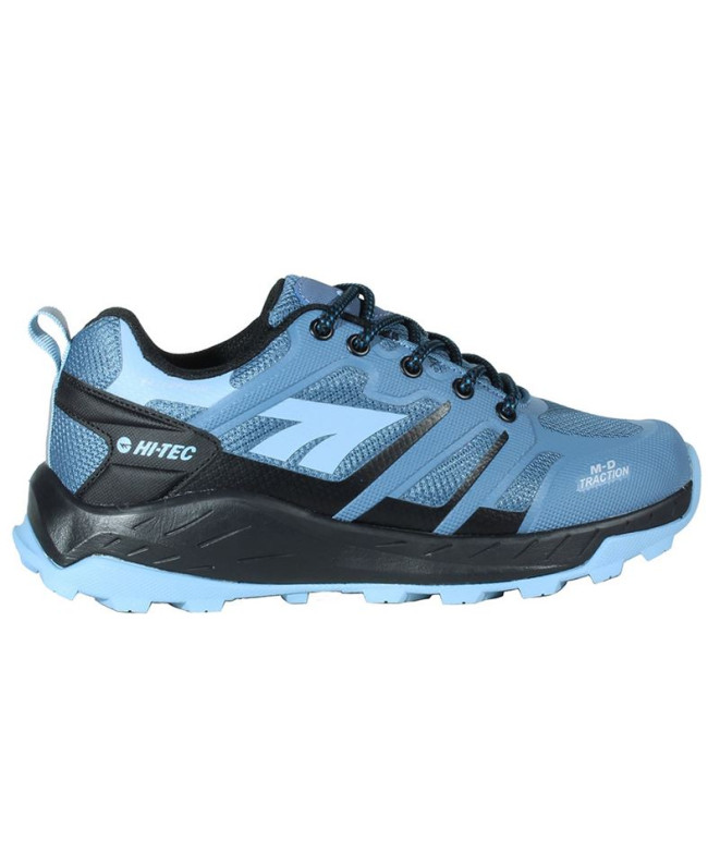 Chaussures de Montagne Hi-Tec Toubkal Low Waterproof Powder Blue/Lt Blue Femme