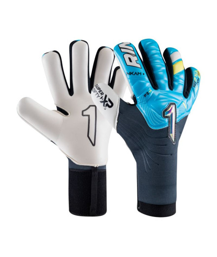 Luvas de goleiro De Futebol Rinat Nkam Semi Onana (Azul)