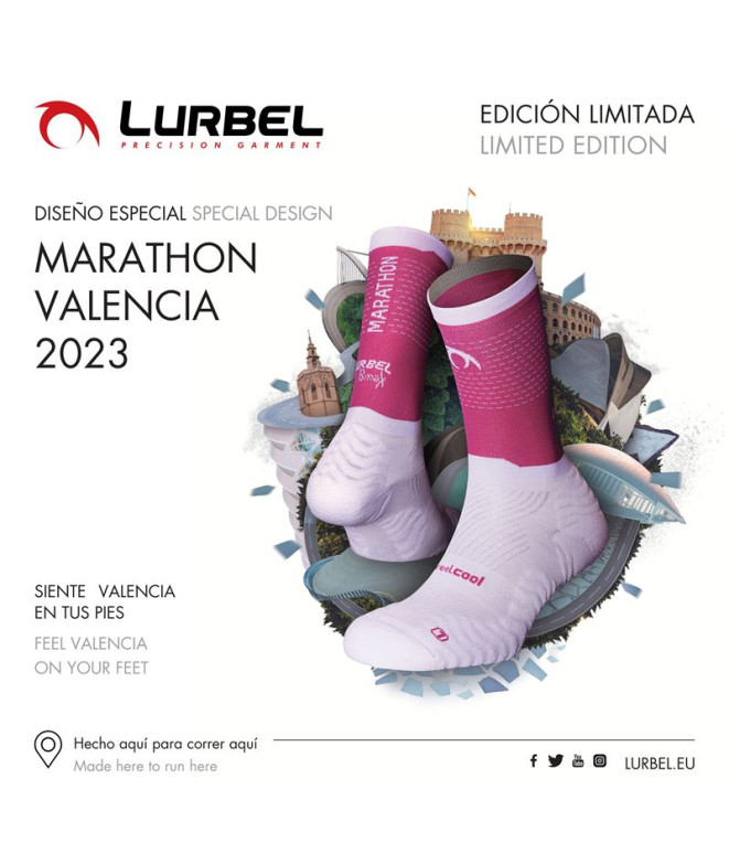 Chaussettes de Running Lurbel Tiwar Five Marathon