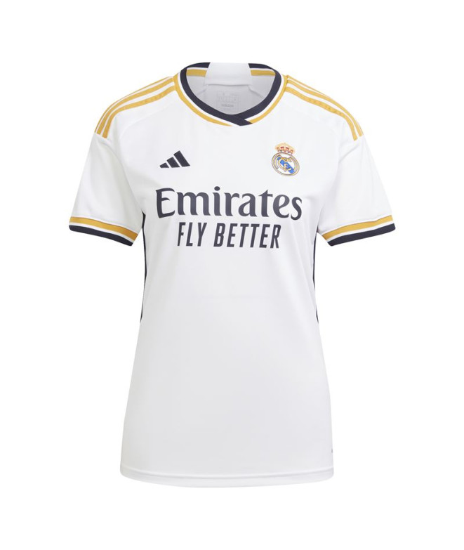 Camiseta de Futebol adidas Real Madrid Mulher