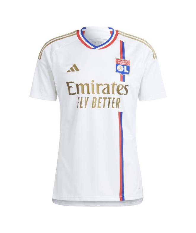 Camiseta de Futebol adidas Ol H Jsy Homem