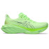 Sapatilhas de Running ASICS Novablast 4 Homem Verde/Amarelo Burst