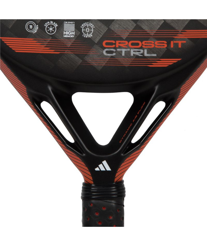 Pala de Padel adidas Cross It Ctrl Black/Solar Red
