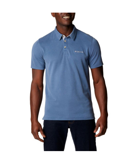 Polo de Montaña Columbia Nelson Point™ Azul Hombre Polo de Montaña Columbia Nelson Point™ Azul Hombre