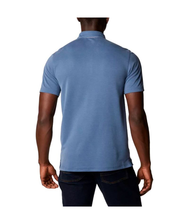 Polo Montagne de Columbia Nelson Point™ Blue Homme
