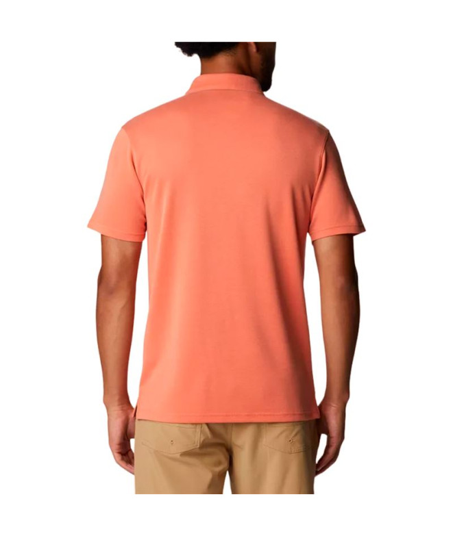 Polo Montanha da Columbia Nelson Point™ Laranja...