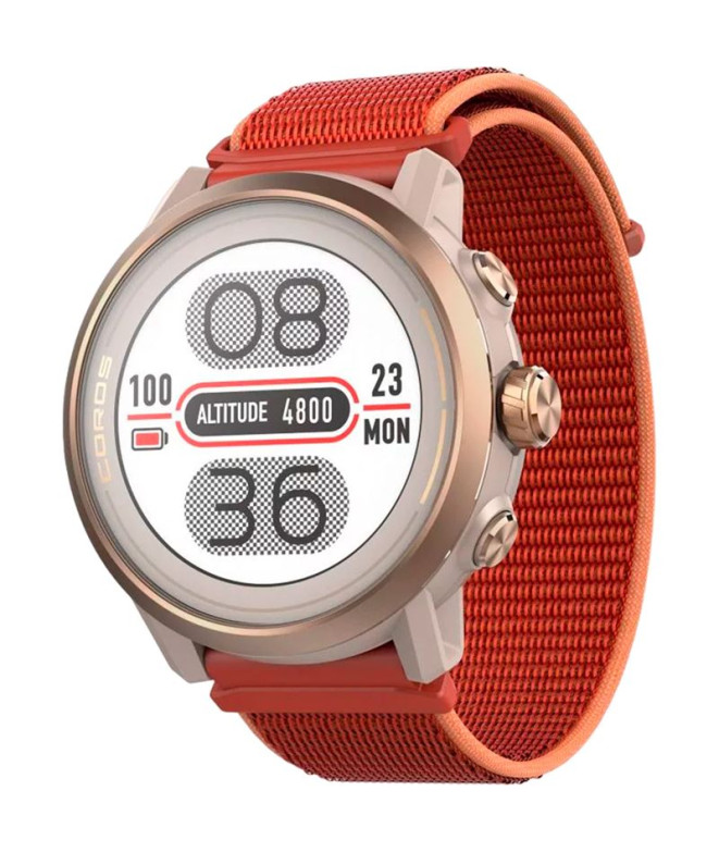 Montre Coros sports Apex 2 Premium Coral