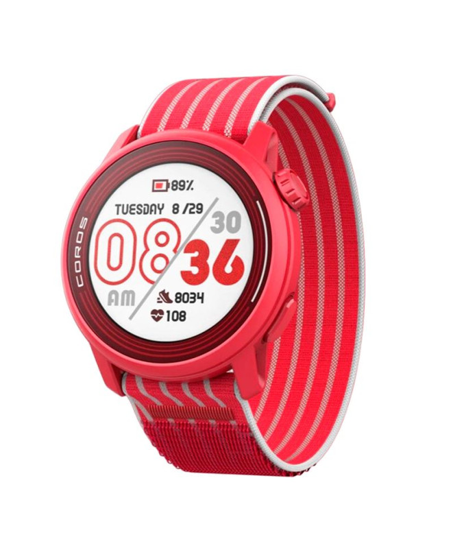Relógio desportivo Coros Pace 3 GPS Vermelho