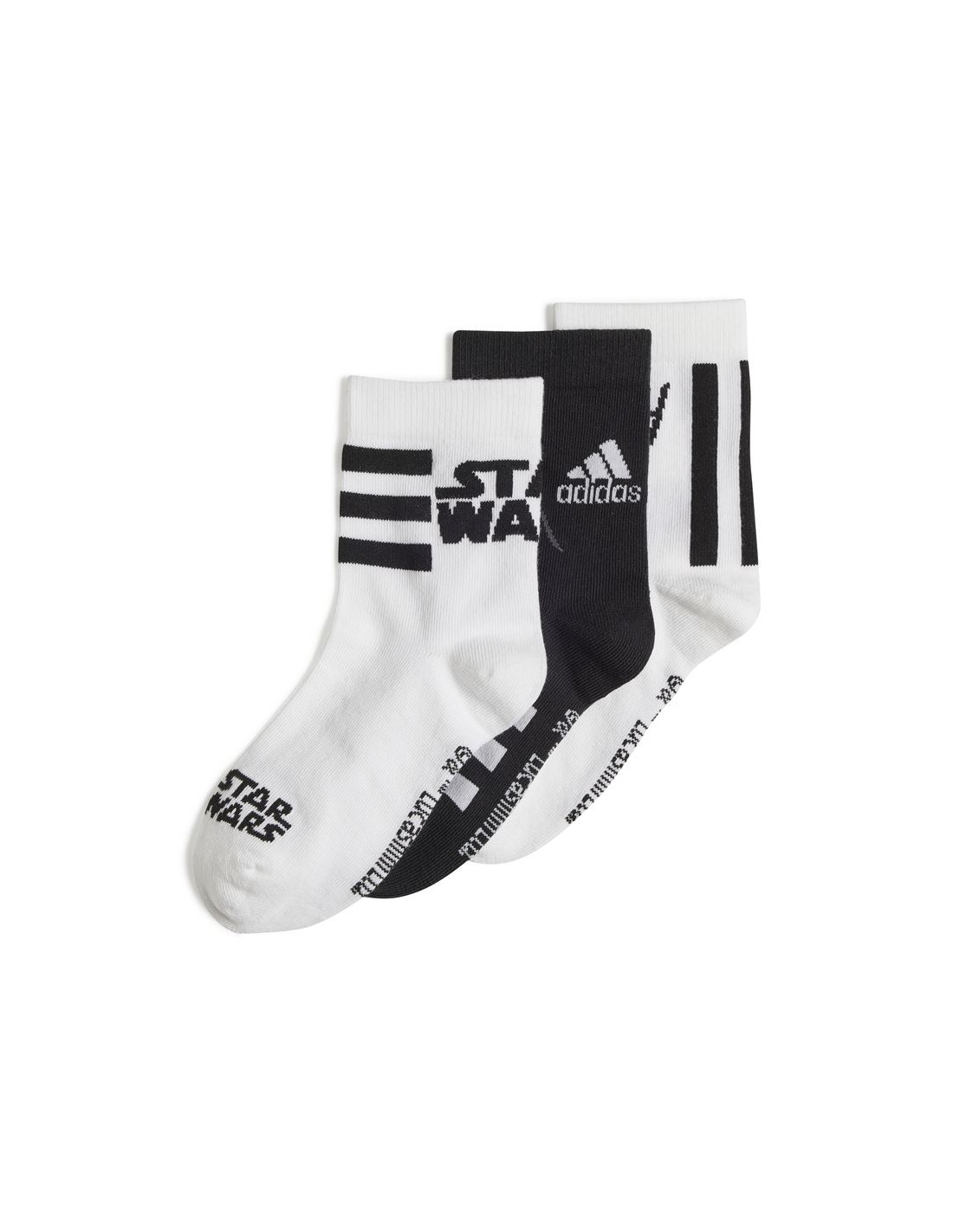 ADIDAS HOMME Adidas BS CREW 3PP - Chaussettes white/black