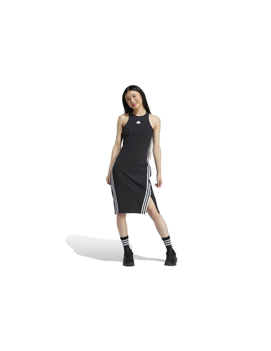 Robe adidas Fi 3S Essentials Femme Noir