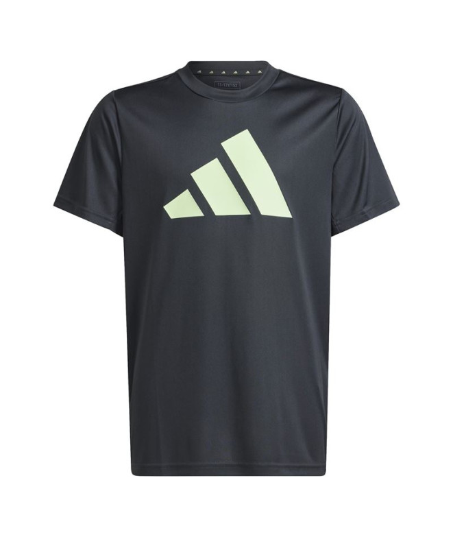Camiseta de Fitness adidas Essentials U Tr-Es Logo Infantil Carbon