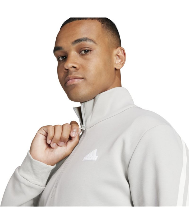 Moletom adidas Fi 3S Halfzip Homem Gridos