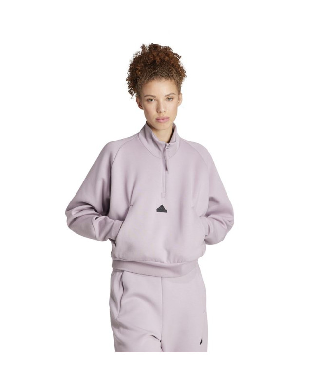 Casaco adidas Z.N.E. Qz Mulher Fígado