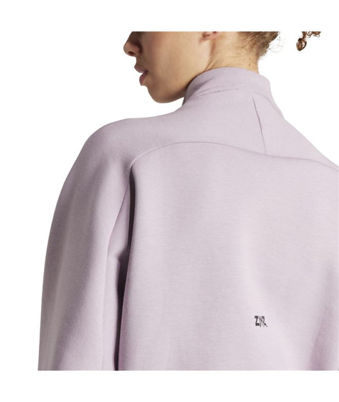 Casaco adidas Z.N.E. Qz Mulher Fígado
