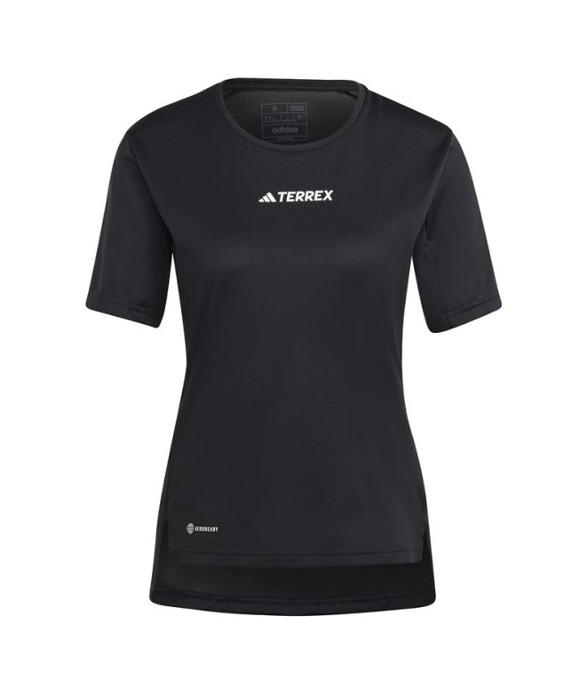 Camiseta de Caminhadas adidas Mt Mulher