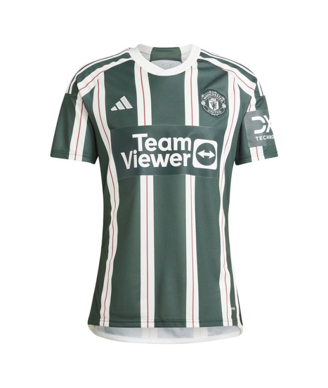 Camiseta Futebol adidas Homem de Manchester United Green