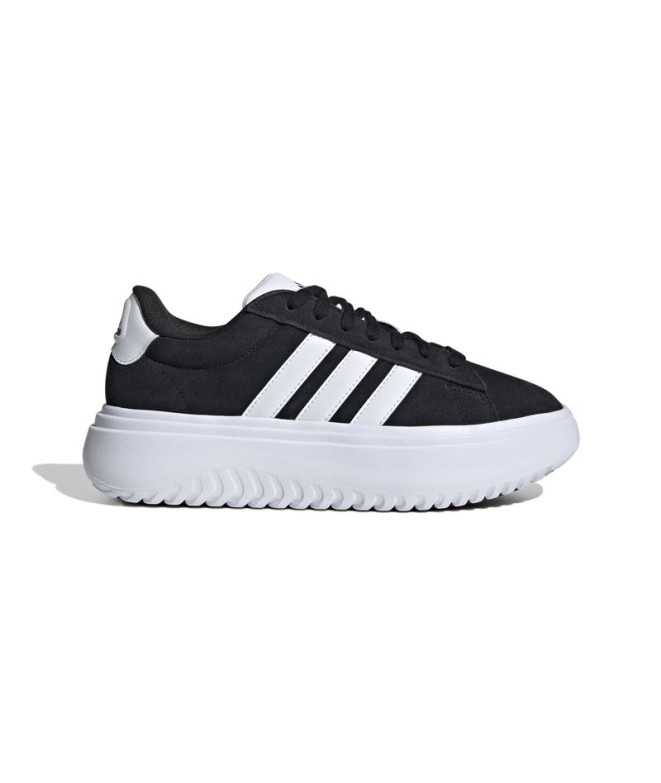 Sapatilhas adidas Grand Court Platform Camurça Mulher Negbás