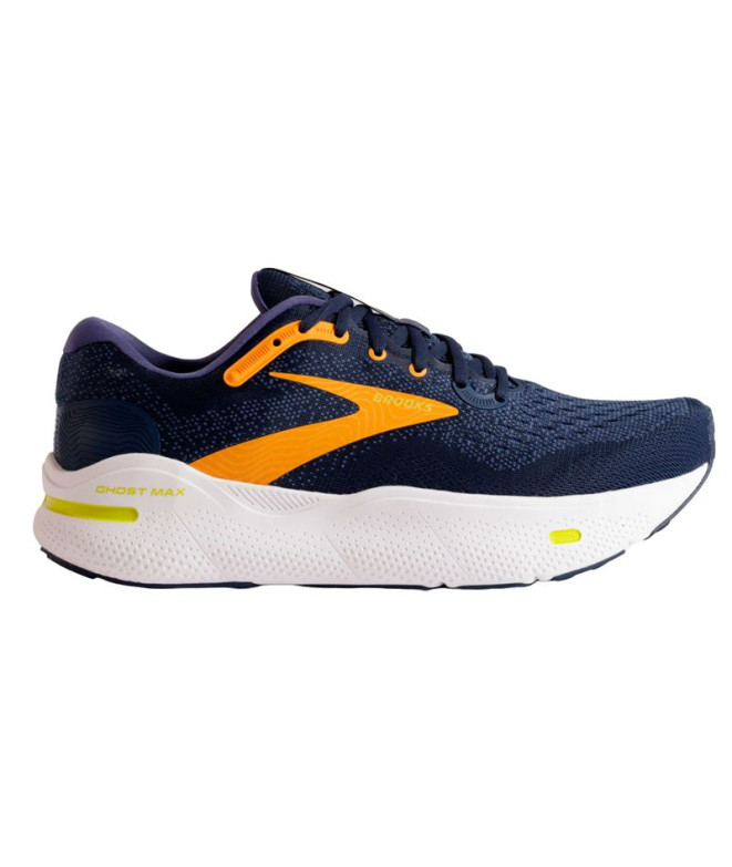 Sapatilhas de Running Brooks Ghost Max Homem Crown Blue/Black Iris/Marigold