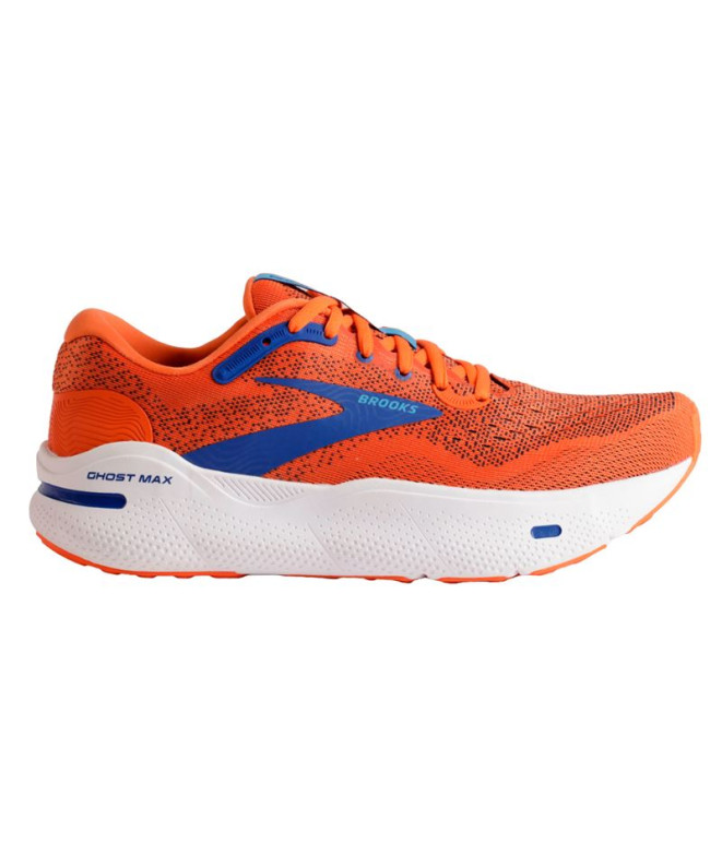 Chaussures de Running Brooks Ghost Max Homme Red Orange/Black/Surf The Web