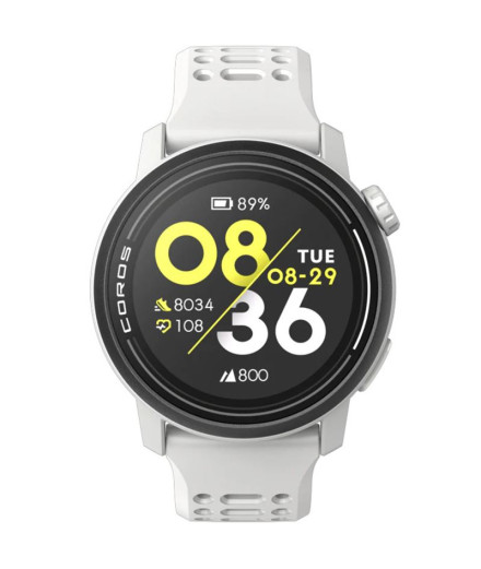Reloj Coros Pace 3 GPS Sport Blanco Silicona