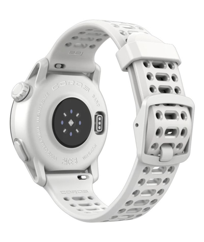 Montre Coros GPS Pace 3 Sport Blanc Silicone