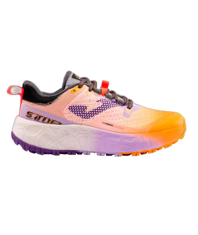 Chaussures Joma Sima Lady 2429 Orange Violet Femme