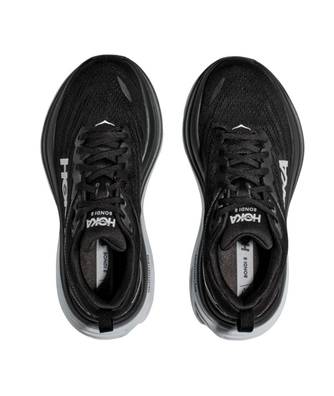 Sapatilhas de running Hoka Bondi 8 Preto/Branco