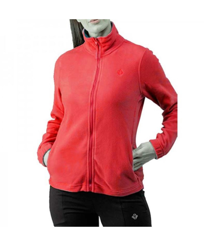 Veste Polar Alphadventure Bisuecia Wine Femme