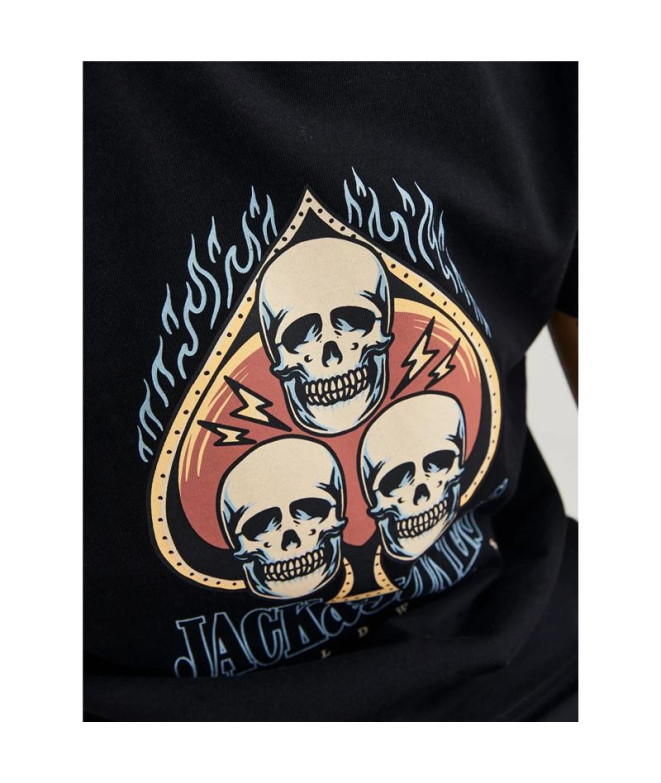 Camiseta Infantil Jack & Jones Jorheavens Neck...