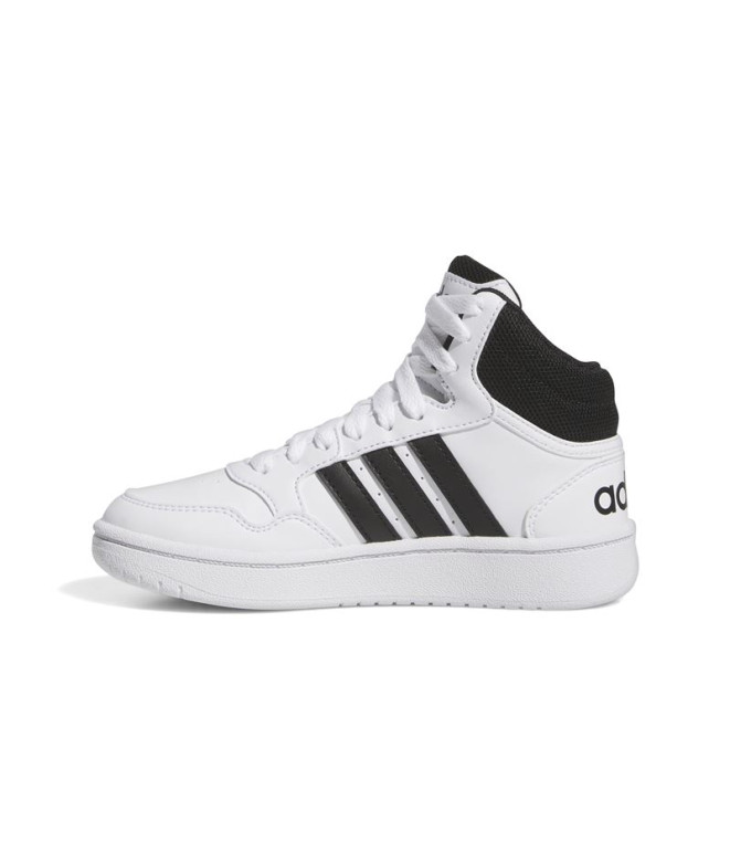 Sapatilhas adidas Hoops Mid Infantil Ftwbla
