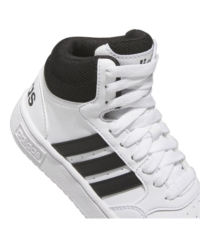 Sapatilhas adidas Hoops Mid Infantil Ftwbla