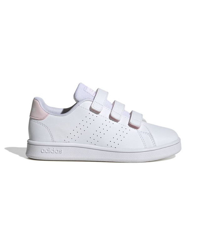 Chaussures adidas Advantage Court Lifestyle Hook-And-Loop Enfant Ftwbla