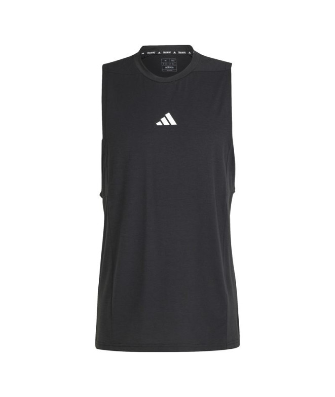 Camiseta de Fitness adidas Essentials D4T Tank Hombre Negro