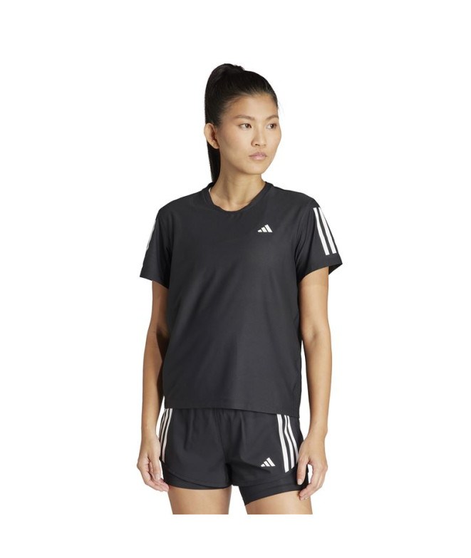 Camiseta de Running adidas Otr B Mulher Preto