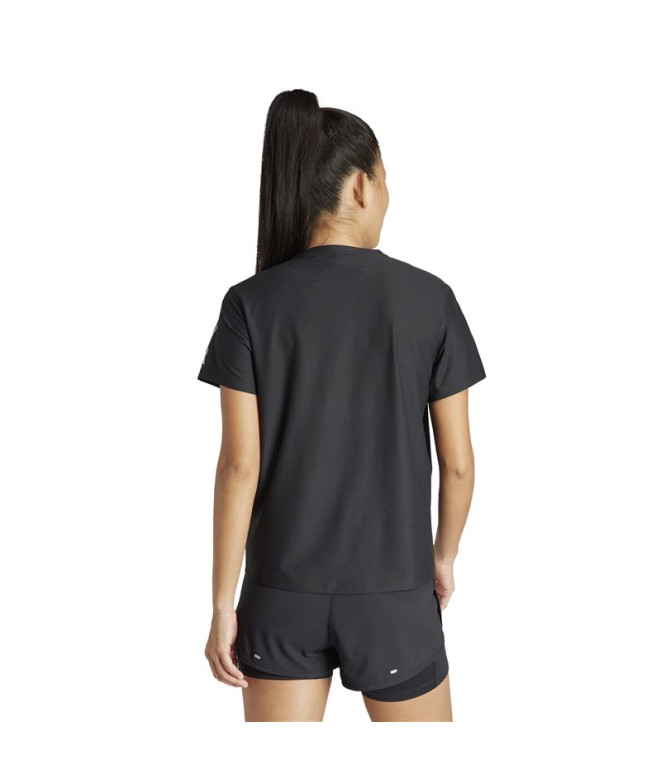 Camiseta de Running adidas Otr B Mulher Preto