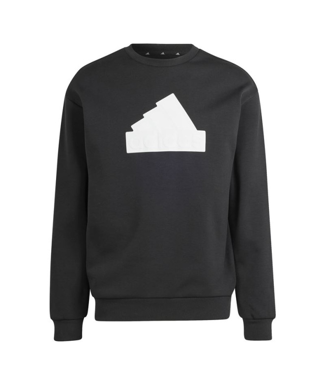 Sweat adidas Fi Bos Crw Homme Noir