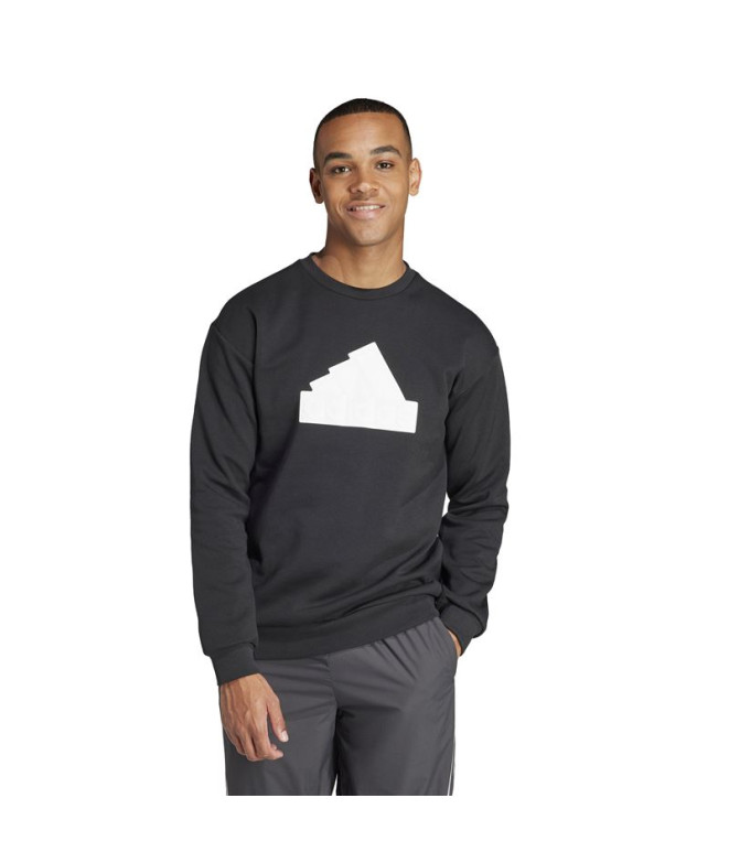 Sweat adidas Fi Bos Crw Homme Noir