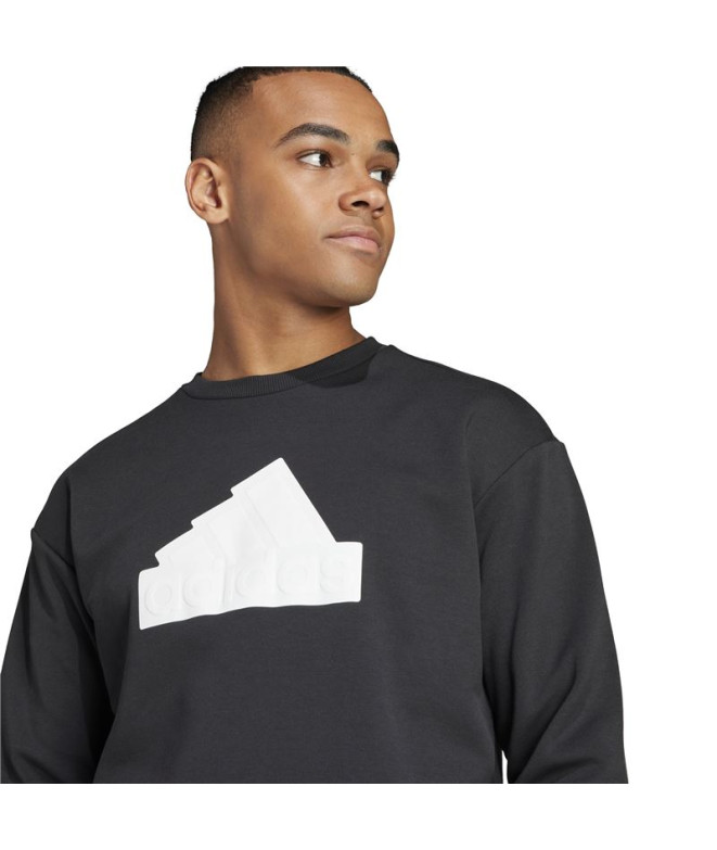 Sudadera adidas Fi Bos Crw Hombre Negro