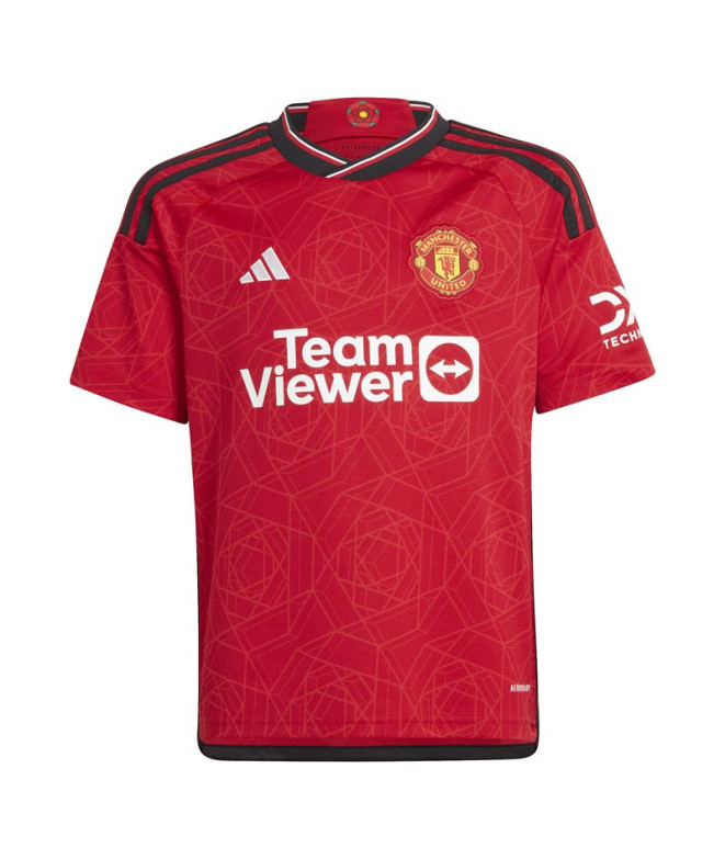 Camiseta de Futebol adidas Manchester Menino