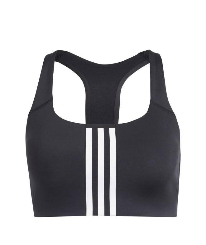 Sujetador Deportivo adidas Essentials Pwim Ms 3S Mujer Negro
